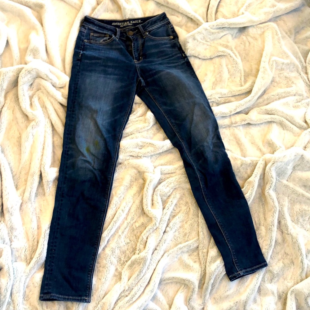 American eagle blue jeans
